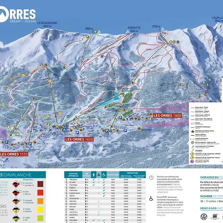 Apartment 4 Personnes Au Coeur Des Orres, Acces Ski, Balcon - Fr-1-322-504